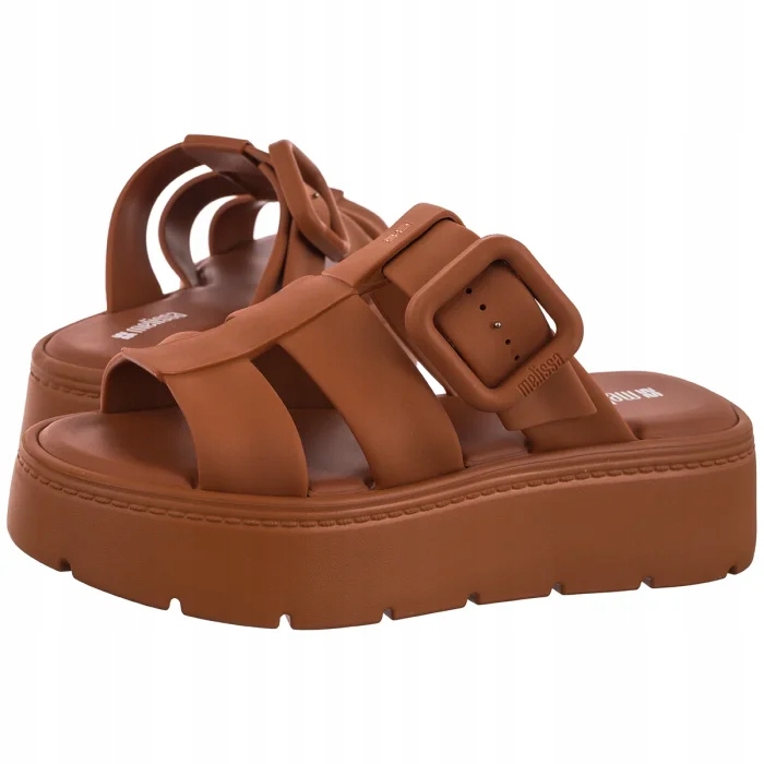 Dámské boty Nazouváky na platformě Melissa Pump Platform 37802 Hnědé