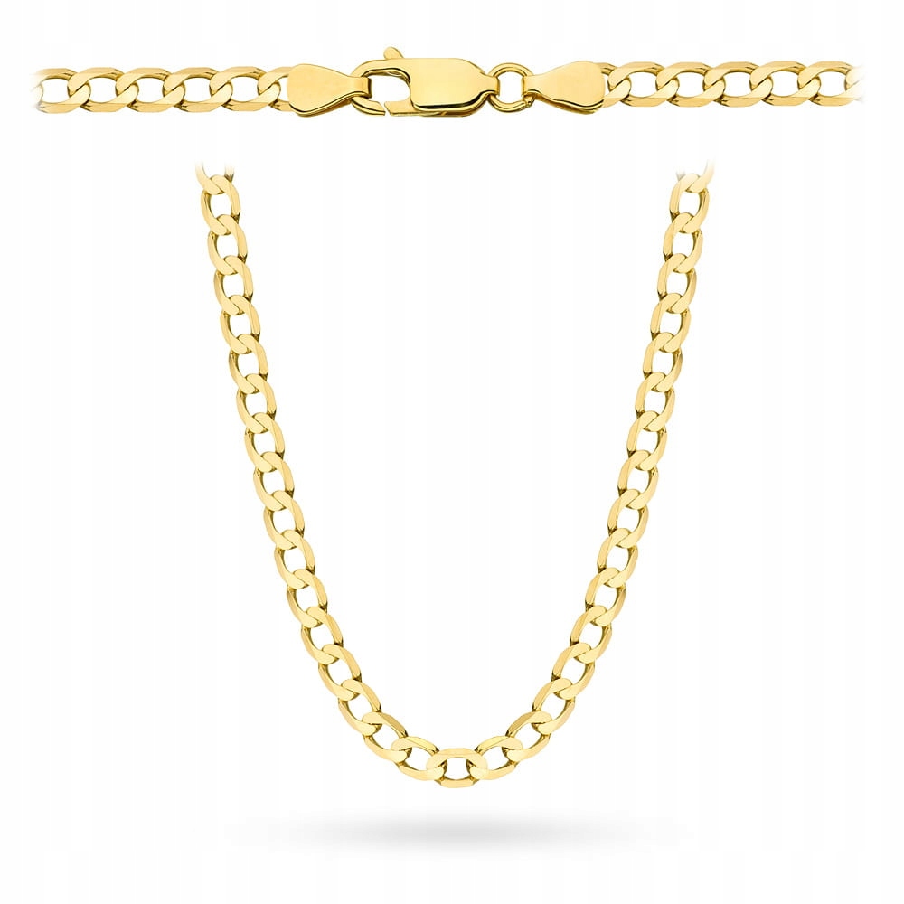 Řetízek Zlatý 585 Pancíř Hladký 55 cm Dárek K Narozeninám Gravírování Bonus