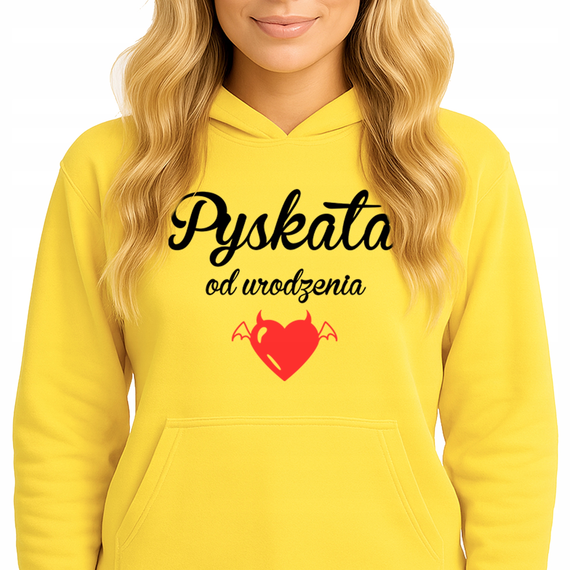 Mikina S Kapucí Žlutá Bavlněná Mikina Módní Pyskata Od narození Vel S