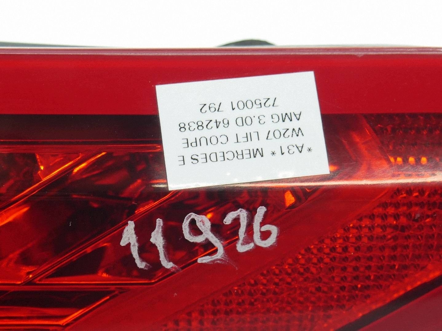 light right rear part right rear MERCEDES E W207 COUPE A2079060258