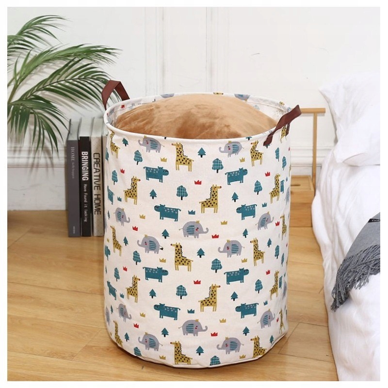 DUŻY POJEMNIK KOSZ WOREK NA ZABAWKI PRANIE XL Wysokość mebla 50 cm