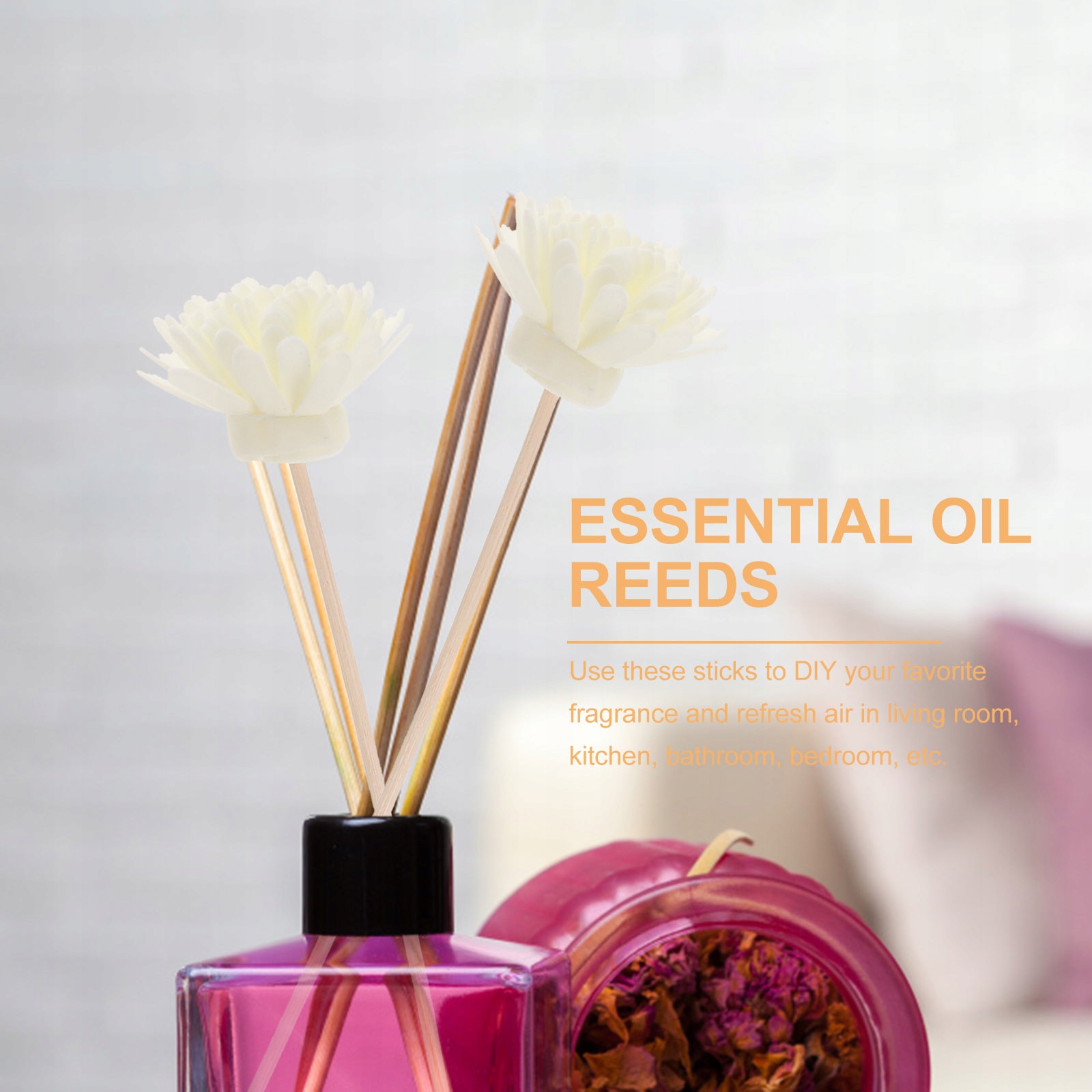 Oil Diffuser Flower Miss Rattan Marka bez marki