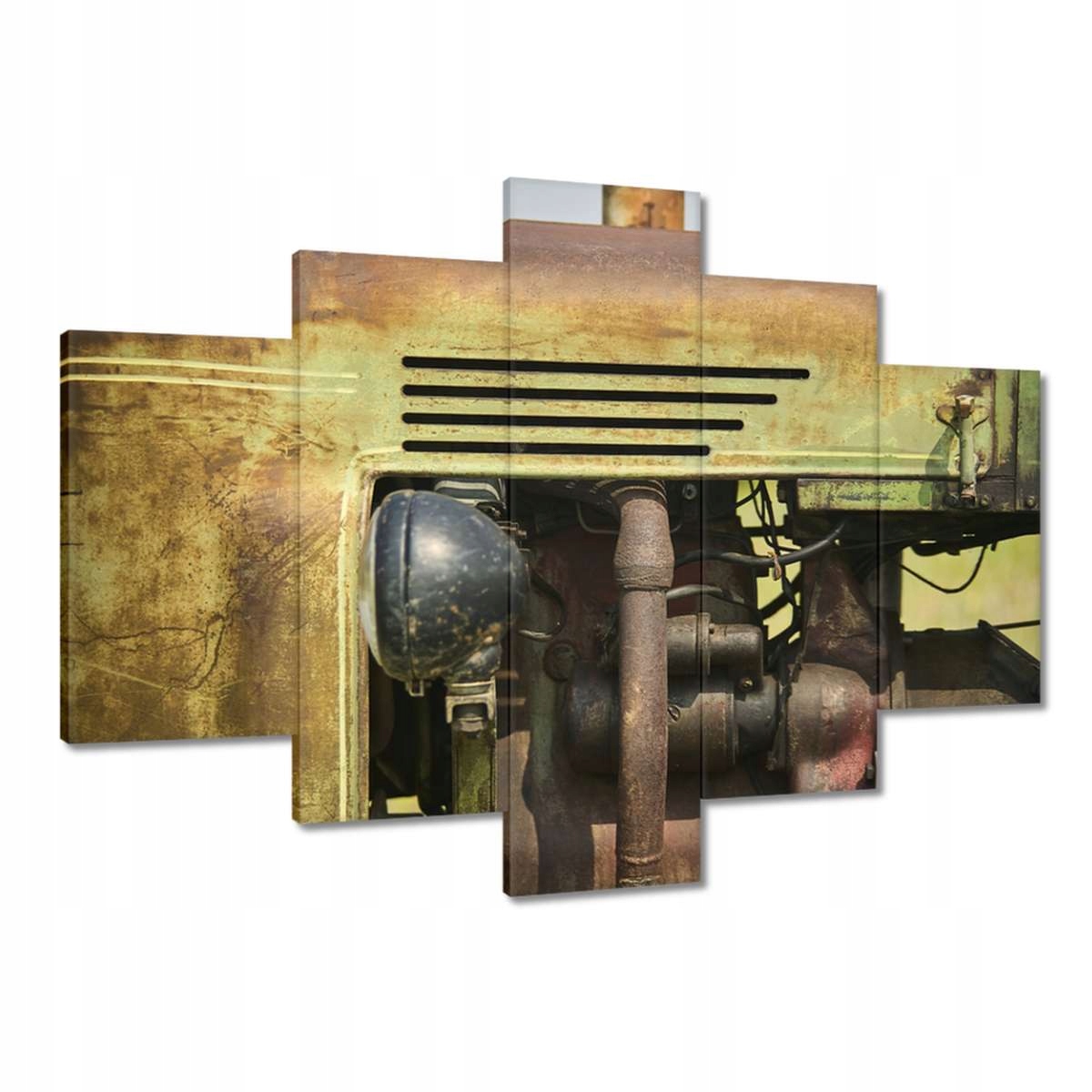 Obrazy 150x105 Historický traktorový motor