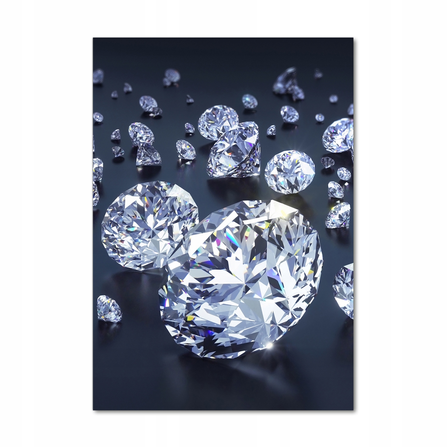 

Foto-obraz szkło hartowane Diamenty 70x100 cm