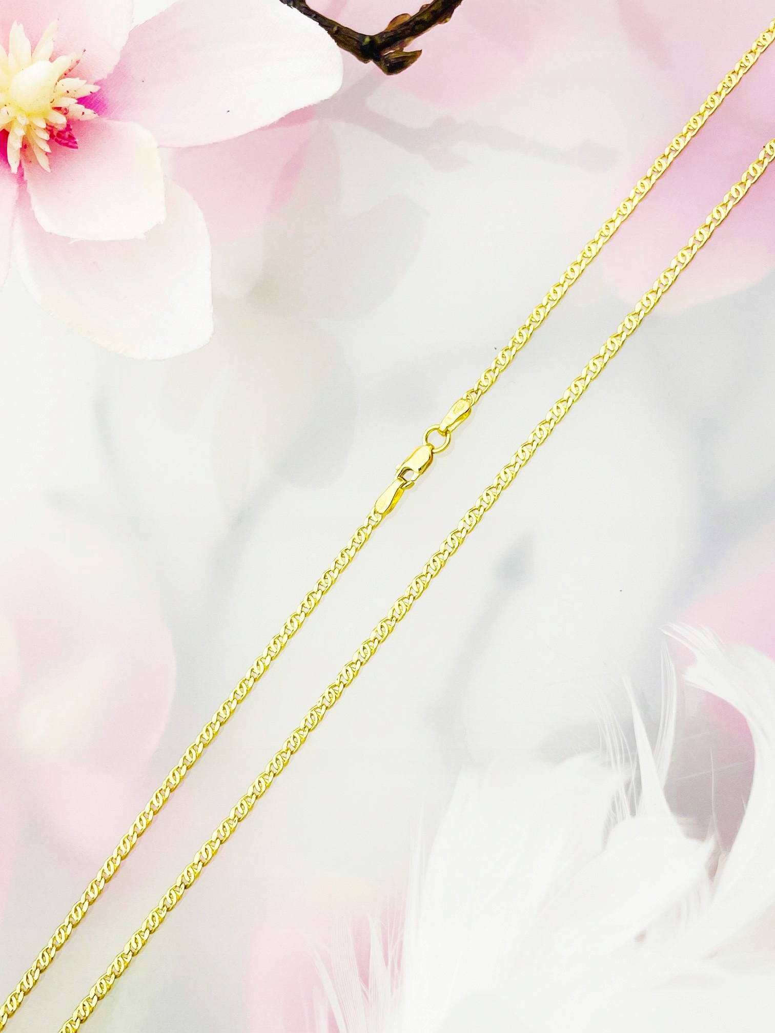 Zlatý řetízek Tygří oko