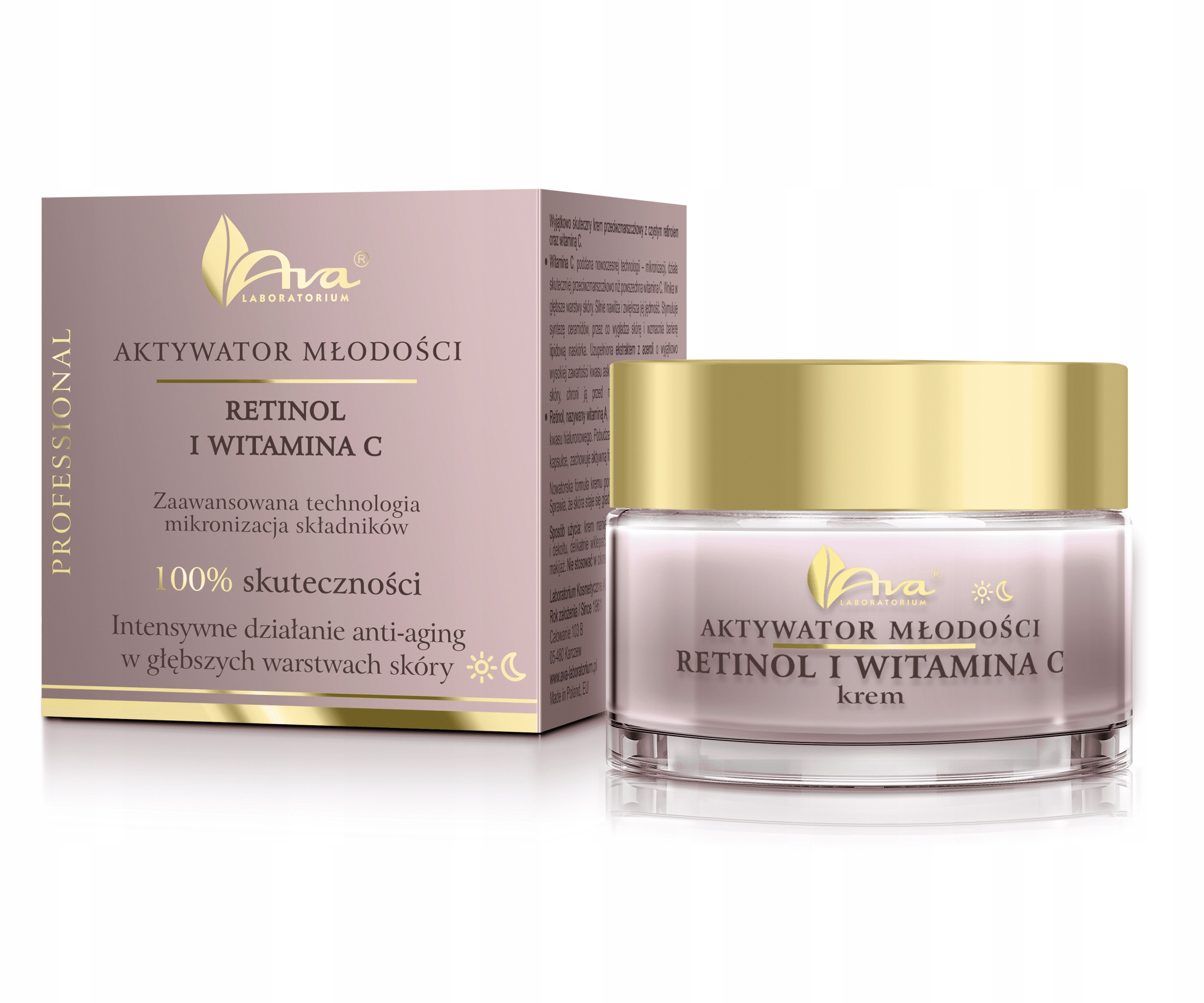 

Ava Aktywator Młodości Krem Retinol i Witamina C