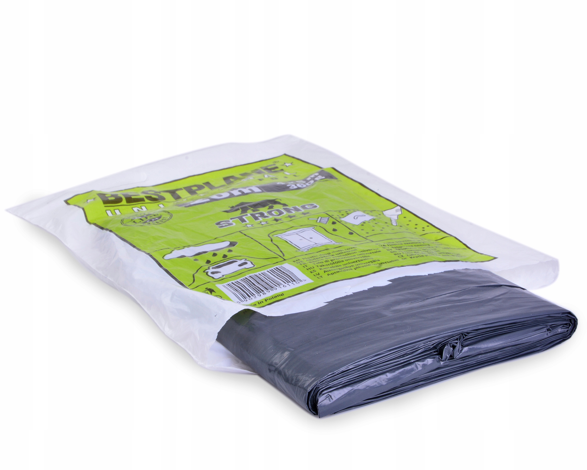 FOLIA MALARSKA PLANDEKA BUDOWLANA GRUBA 4X5 20M2 Marka inna