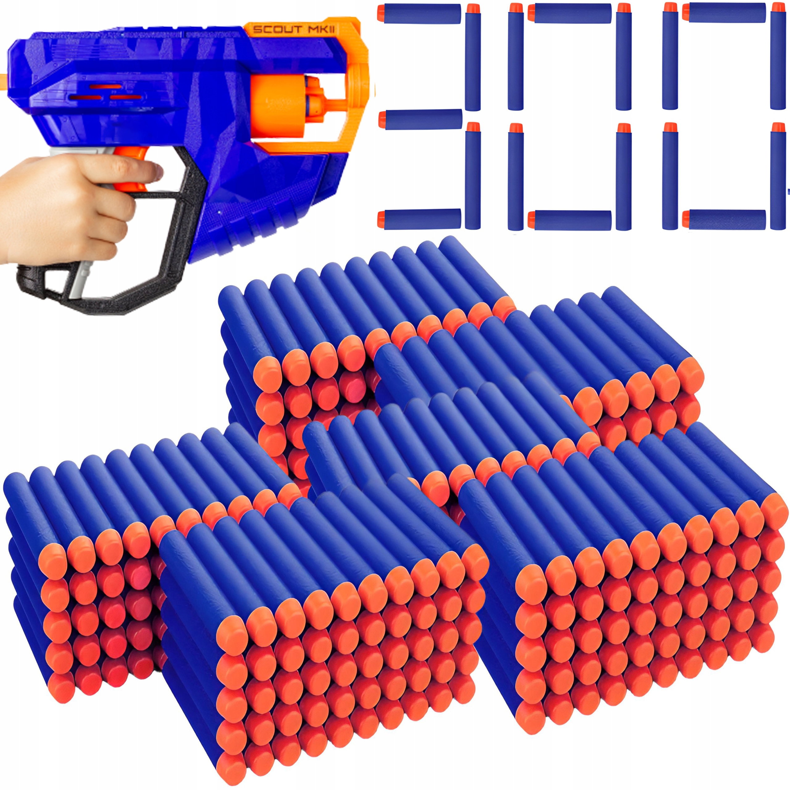 

300 Sztuk Strzałek Do Wyrzutni Nerf N-strike Nabój