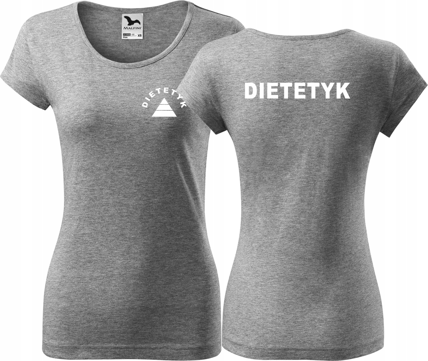 

Wygodna damska koszulka medyczna Pure Dietetyk XL