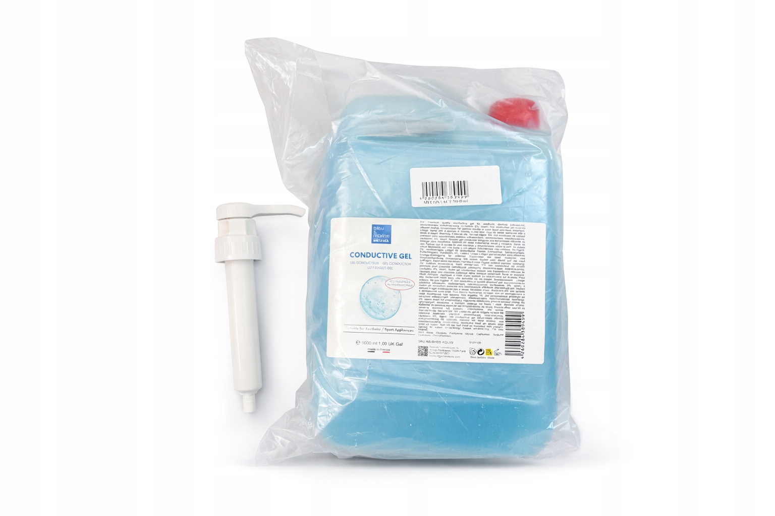 Gel Vodivý indukční gel pro ultrazvuk Laser 5L s pumpičkou
