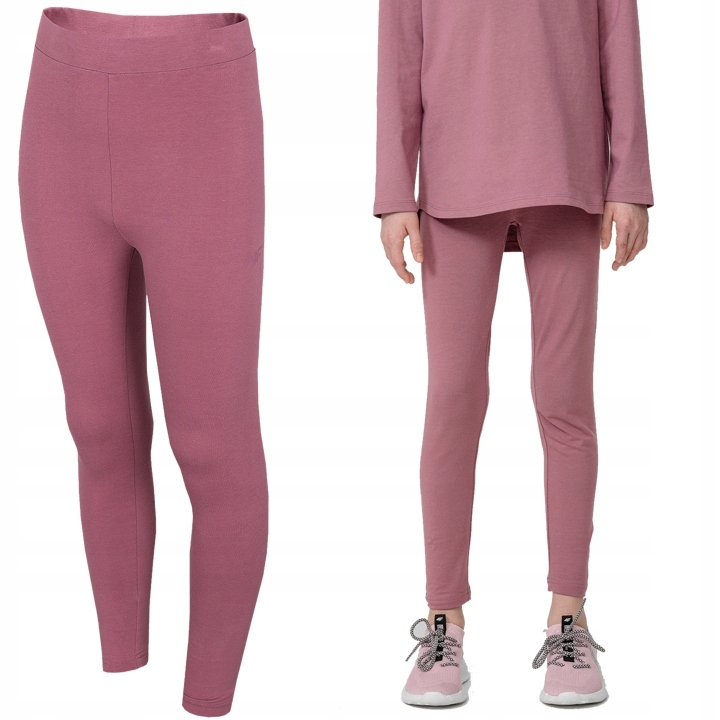 

Legginsy 4F Dziewczęce Spodnie Na Wf Trening Sport