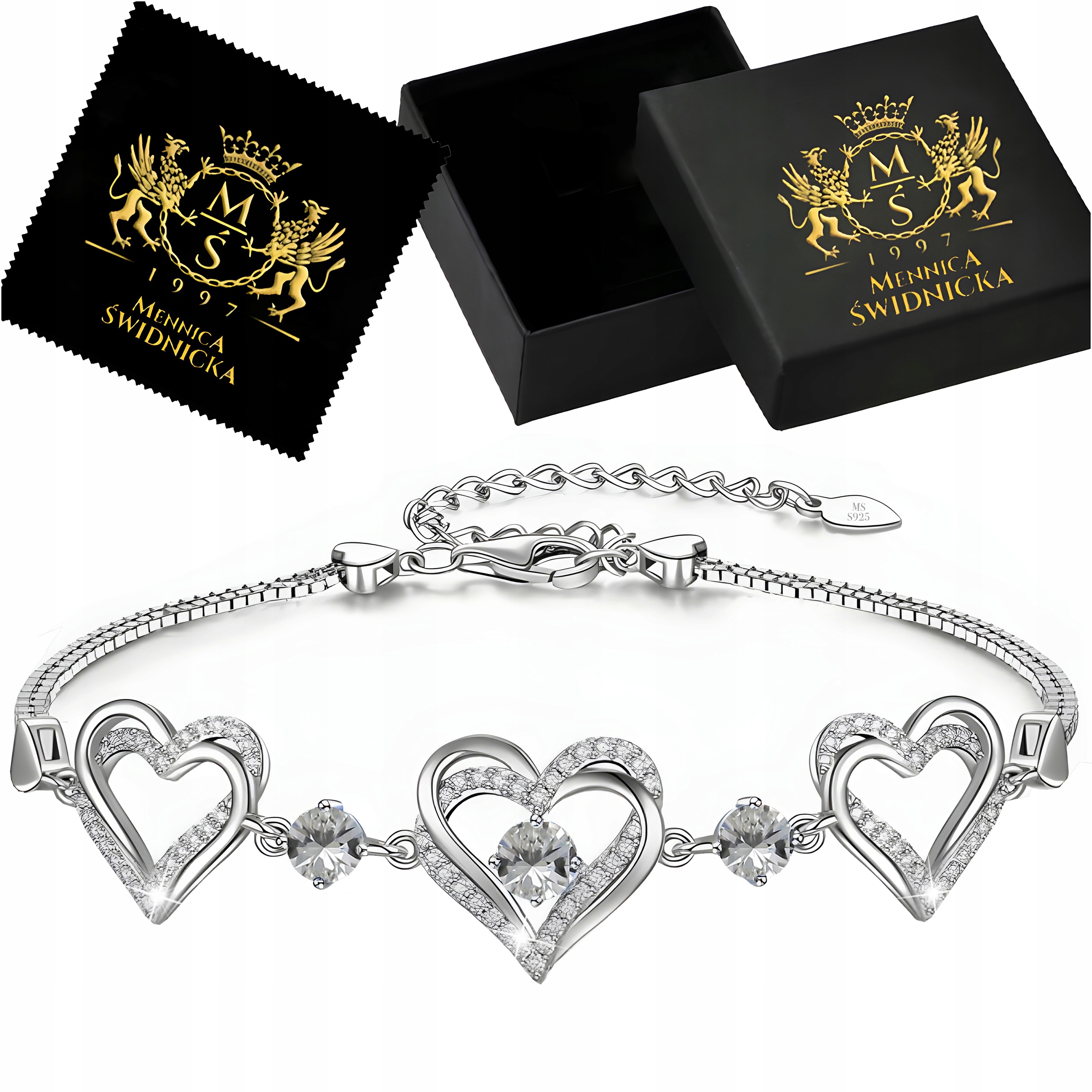 Náramek Stříbrný Stříbro 925 Celebrity Na Jmeniny Narozeniny Výročí