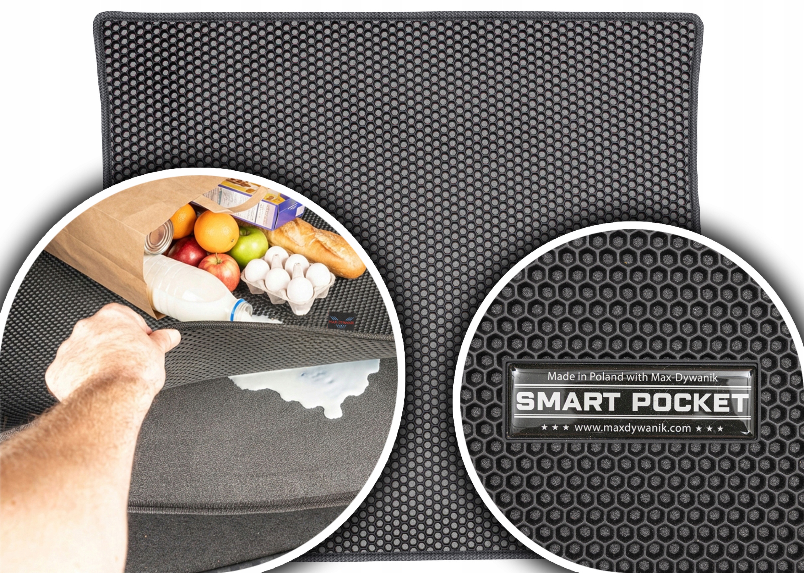Kia Rio I Hatchback 2000-2005 Vložka do zavazadlového prostoru Eva Smart Pocket