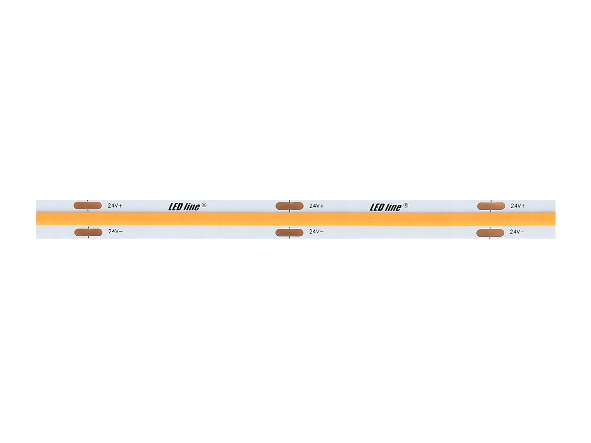 

Taśma liniowa led Cob ciepła 24V 2700K 8W 1mb
