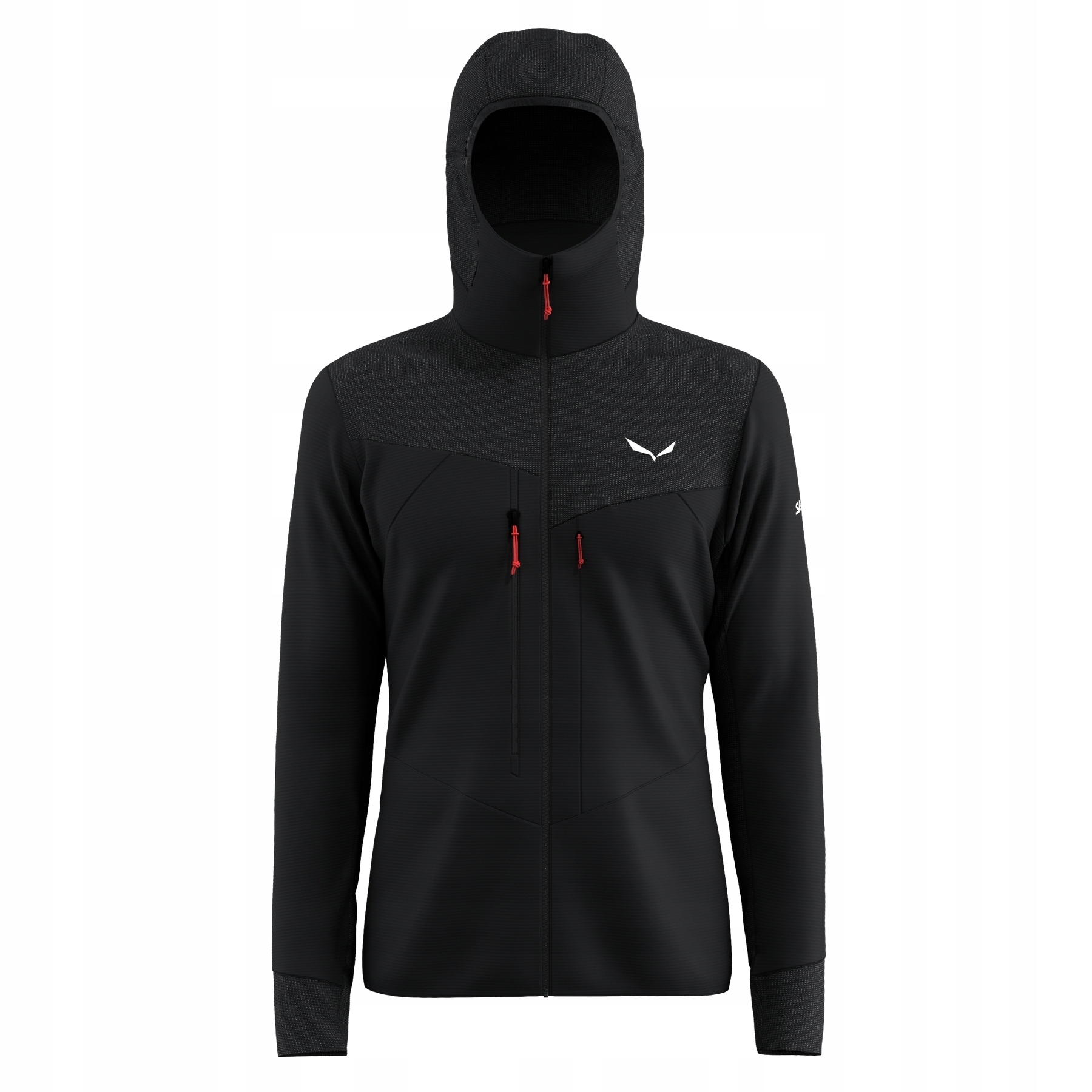 Fleecová mikina s kapucí pánský Salewa Agner černý 00-0000028557_0910 r M