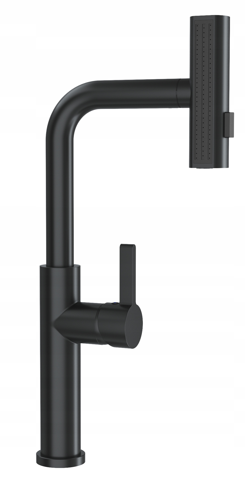 Čierna Kuchynská Batéria S Výsuvným Výtokom, 3 Prúdy Vody, Kohútik Giro