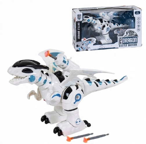 

Dinozaur Robot Strzela Chodzi Zionie Ogniem Led