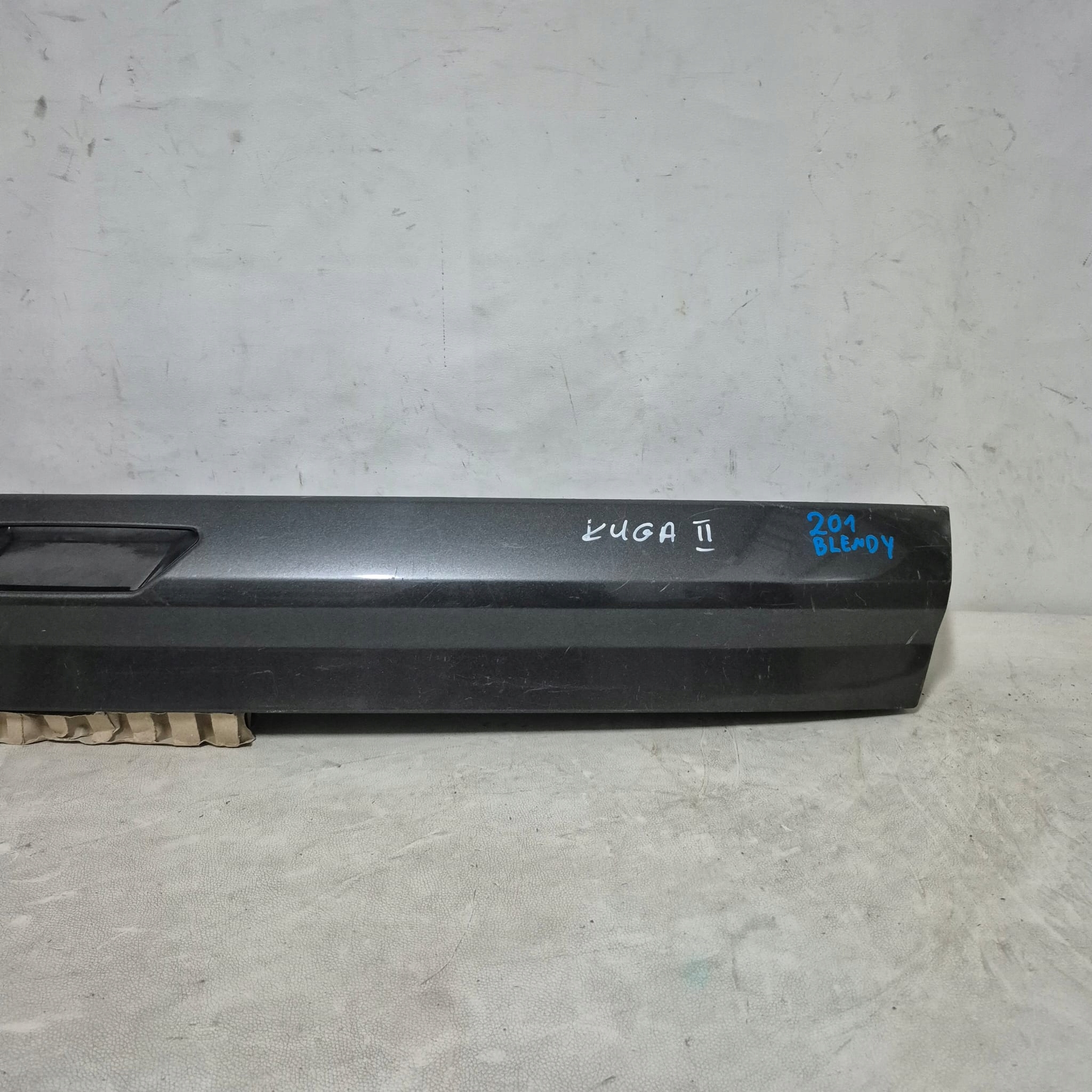 FORD KUGA II 2 MK2 13-19 cap moulding cap bonnet rear part