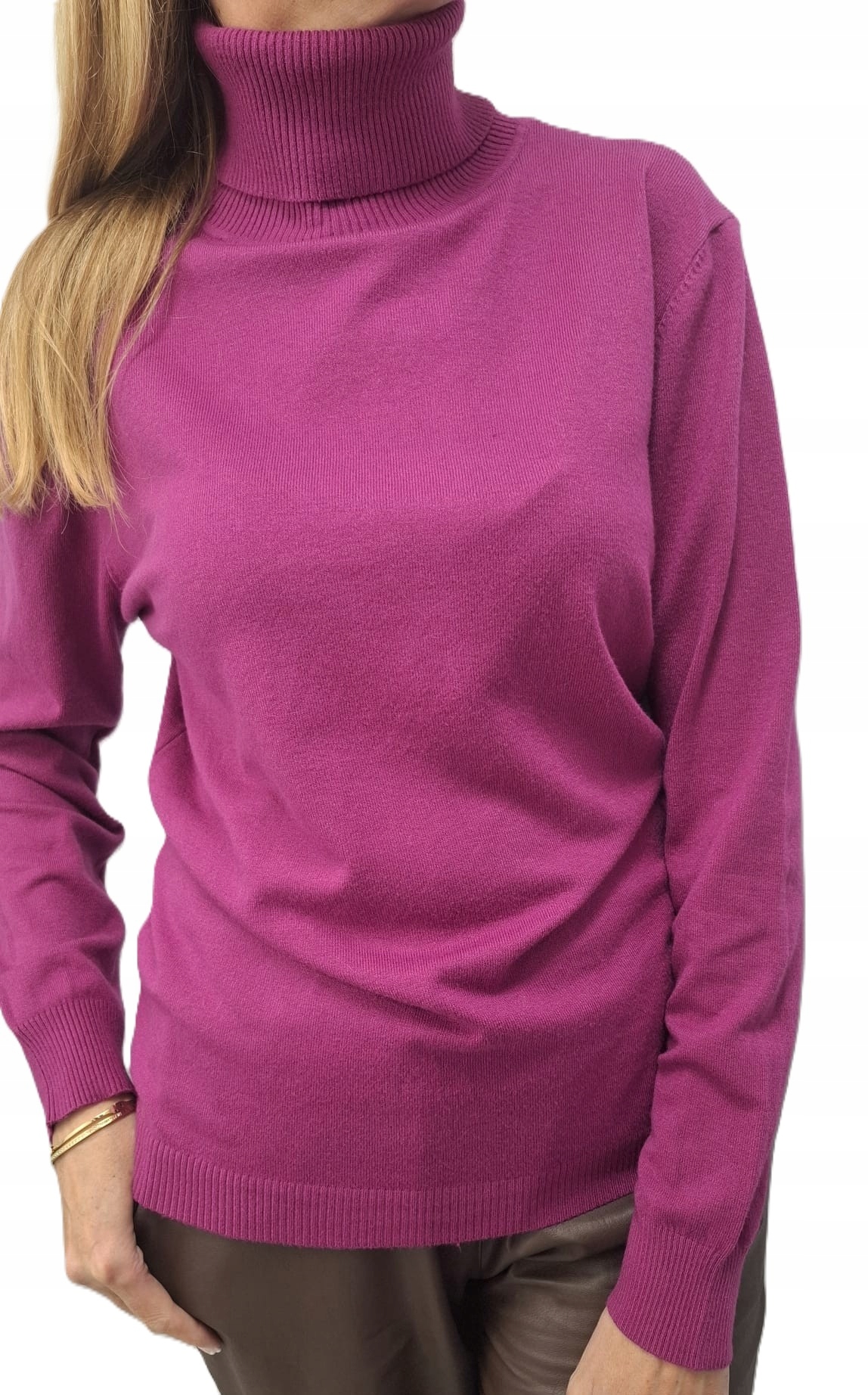 Lemonada Svetr Golf Klasika Tenký Růžový Fuchsiový Uni