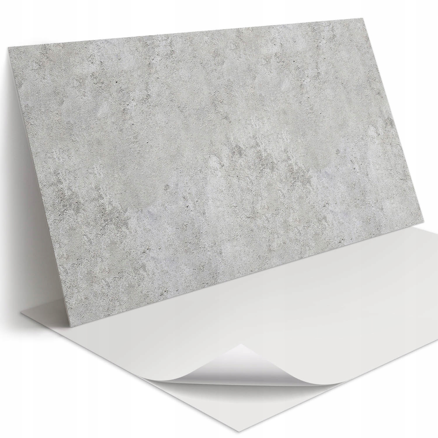 Vinylová Nástěnná Dekorace do kanceláře Grafická textura betonu 120 x 60 cm