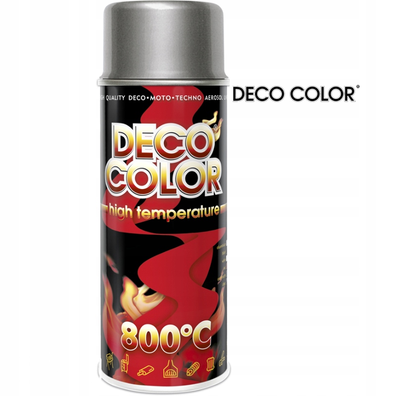 

Deco Color Lakier Termiczny 650 st. 400ml Srebrny