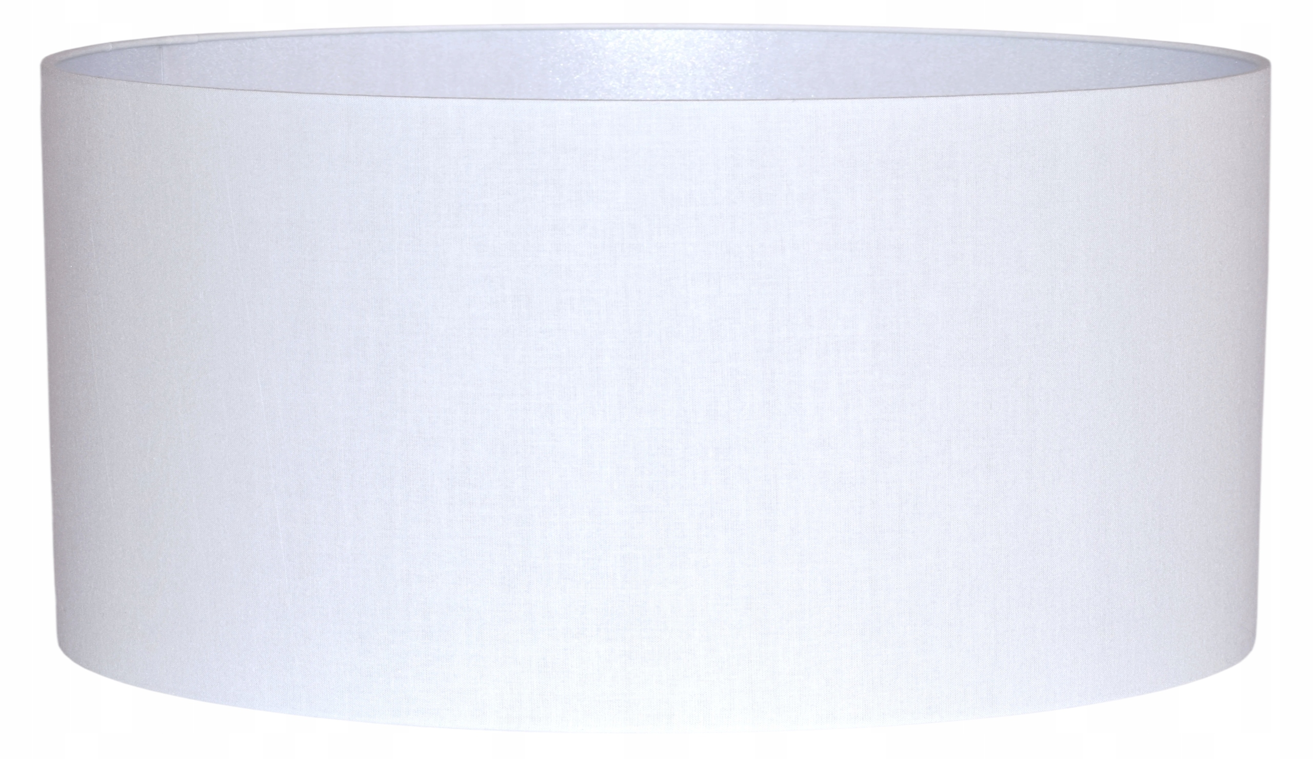 Tienidlo na závesnú stojacu lampu Valec 50/25 cm E27 Biely Studený Mirano