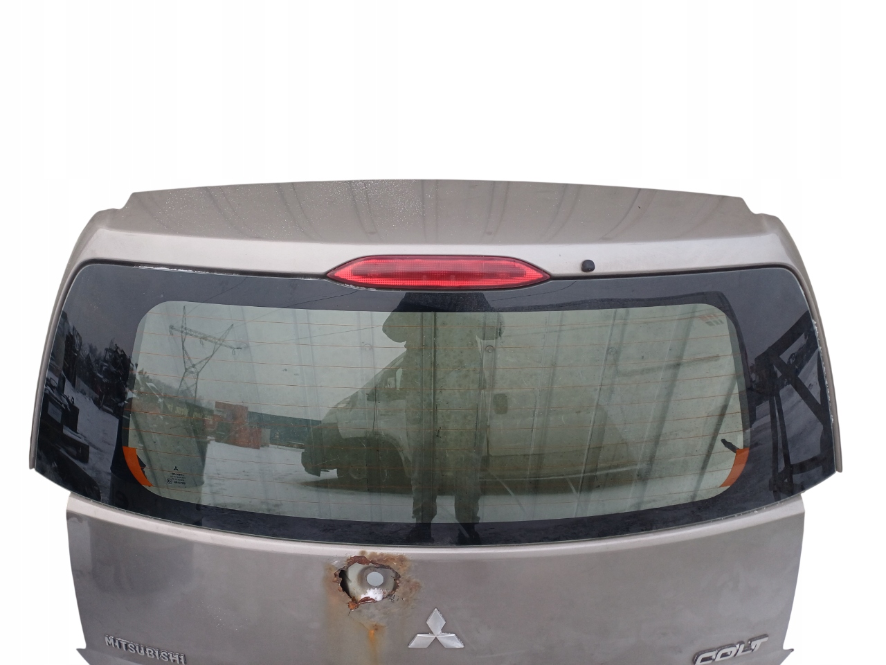 MITSUBISHI COLT Z30 LIFT 5D 08- SZYBA TYLNA