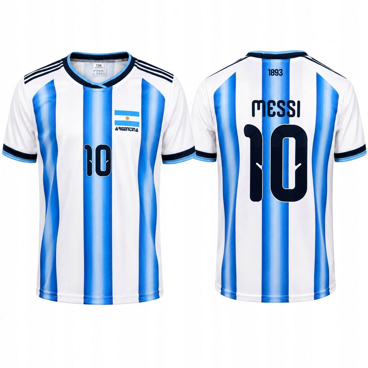 Koszulka piłkarska sportowa Argentyna Messi 116 cm