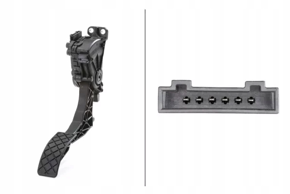 6PV 008 - ПЕДАЛЬ АКСЕЛЕРАТОРА VW POLO 1,2 TDI 09-HELLA