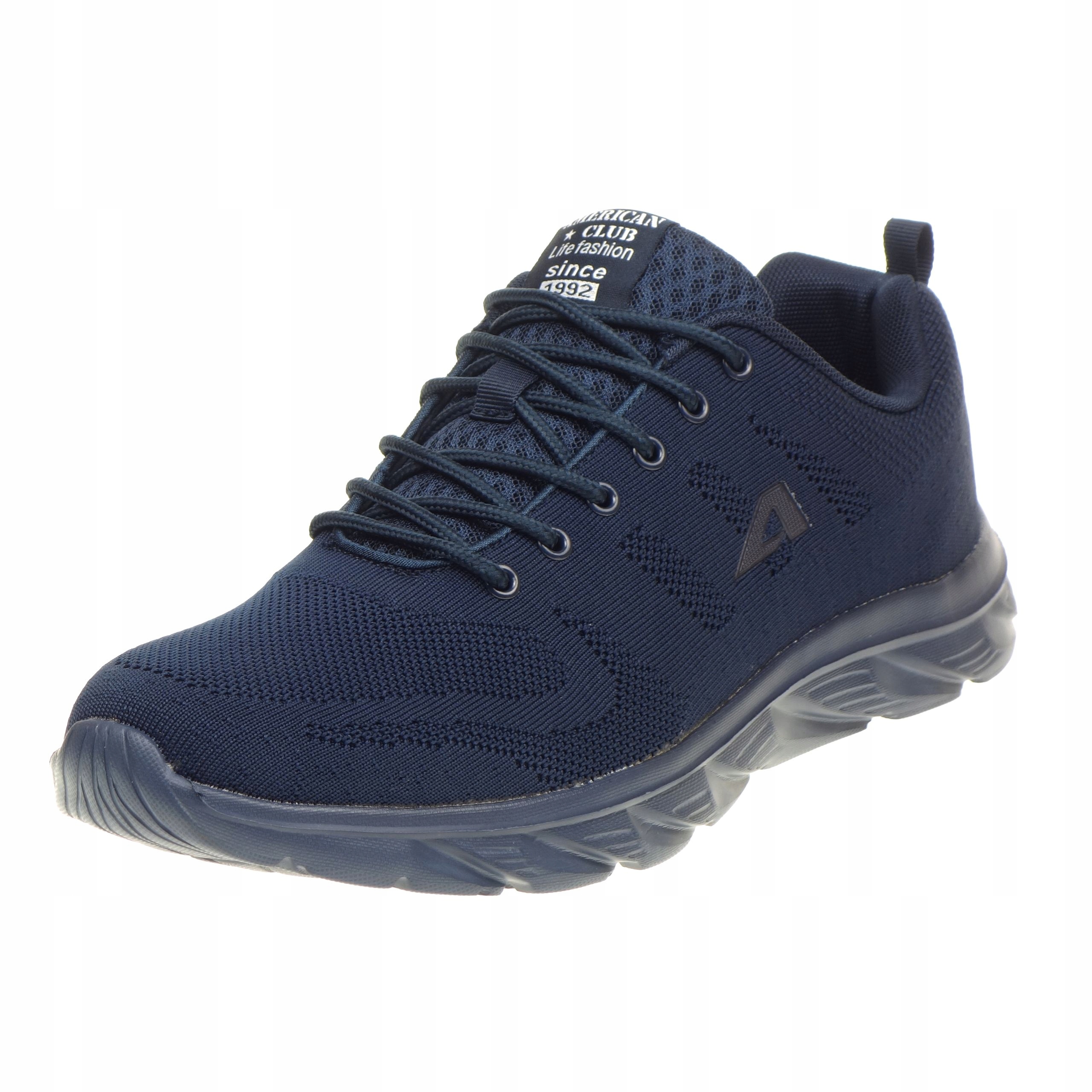 Lehké sportovní boty American Club Pánské polobotky Memory Foam Granaowe 47