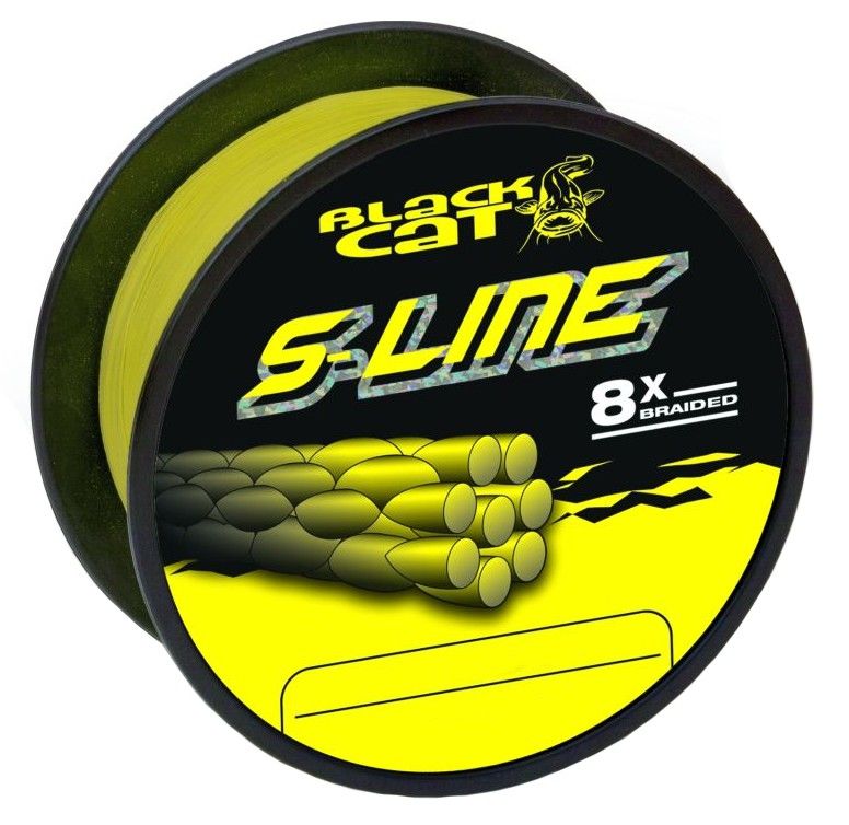 Plecionka Black Cat S-Line 0,55mm/300m Yellow