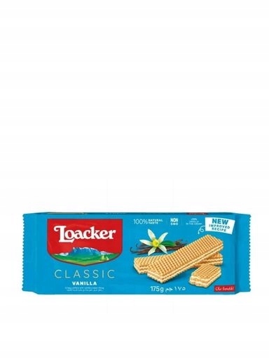 4x Oplatky s vanilkovým krémem 175 g Loacker