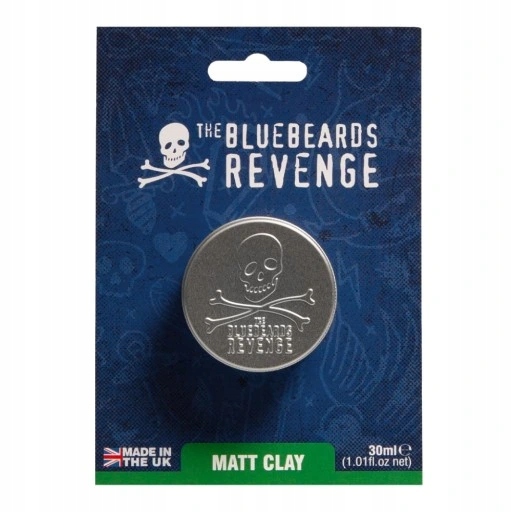 BLUEBEARDS REVENGE-MATT CLAY MATOWA POMADA DO WŁOSÓW 30ML