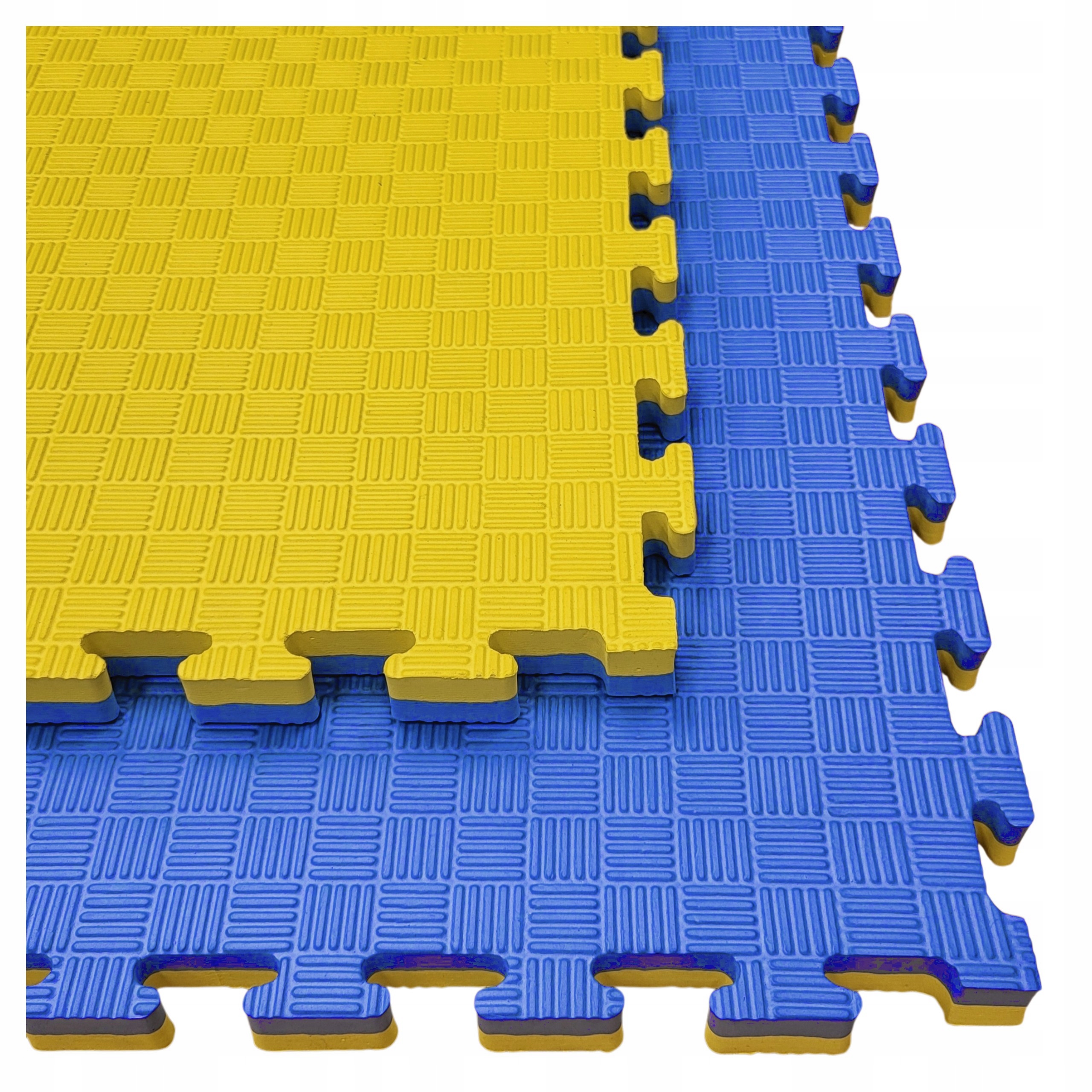 Puzzle Piankowe Fitness na Podłogę Mata Piankowa Gruba 2,5 cm Duża 1m²