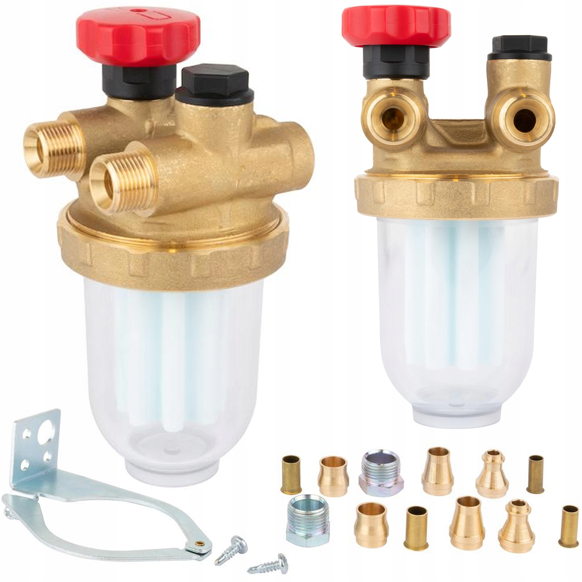 Filter Palivového Oleja Dvojurový 500 Si s plastovou vložkou 200 l/h Afriso