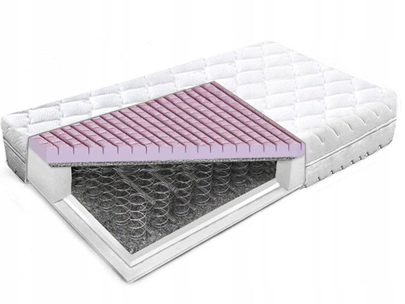 Pružinový matrac masážna kocka 150x200 cube komfortný masážny H3