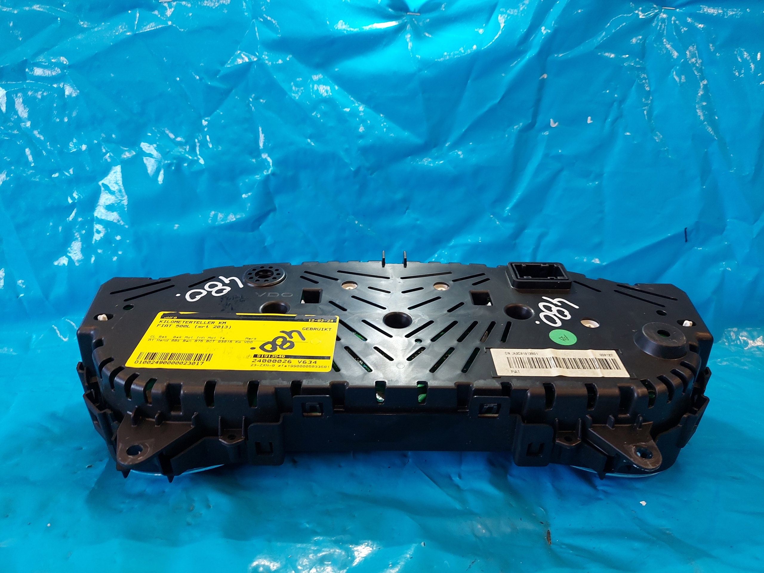 dials clock FIAT 500L 2013 R 0.9 T 93tys A2C31312801