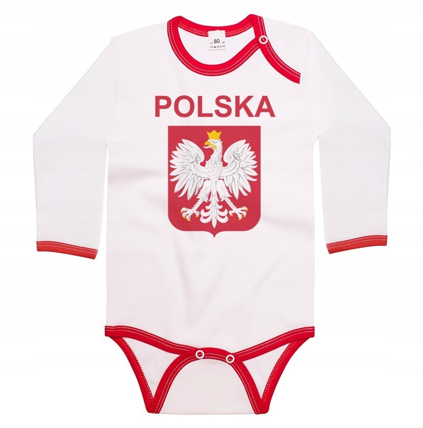 

Body długi rękaw Polska Dla Kibica Godło Orzeł 92