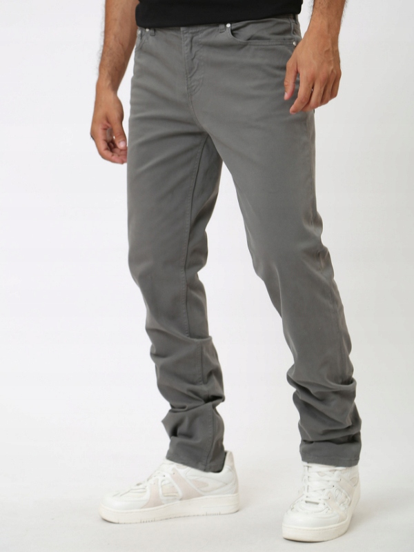 Tru Trussardi Šedé Kalhoty S Kapsami (40)