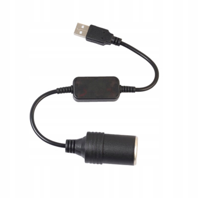 WTYK GNIAZDA ZAPALNICZKI WTYCZKA USB 12V 35cm Producent części 3F Quality