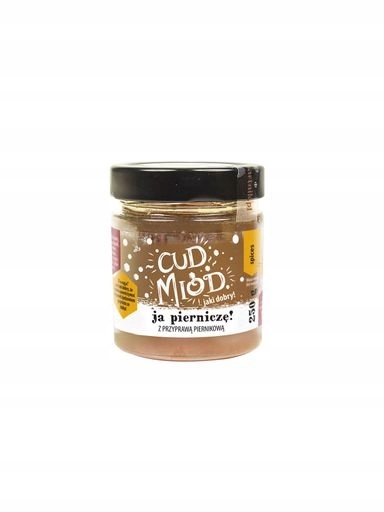 Levně 3X Bartnik Zázrak med s perníkovým kořením 250 g ozdobná krabička