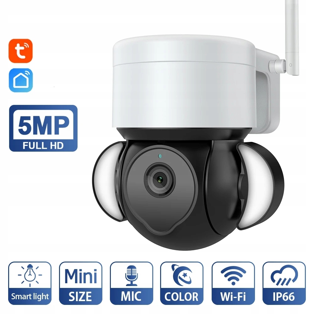 5MP Wifi Tuya Smart Live Kamera Inteligentna Ip