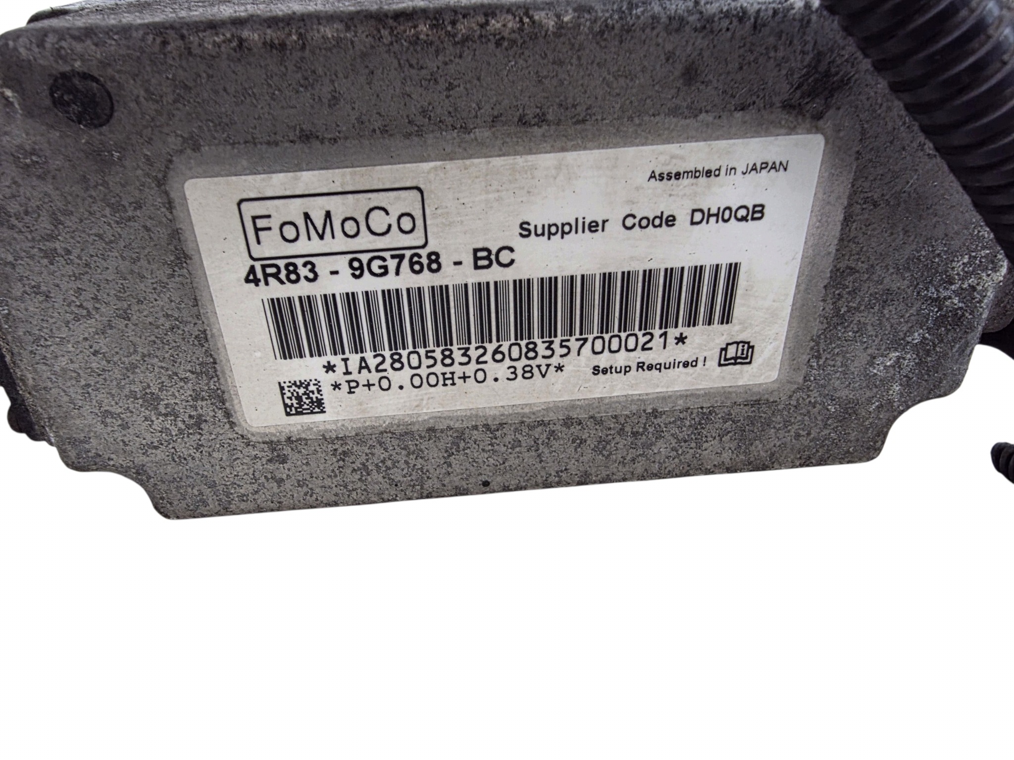 VOLVO V70 III 2009N KAMERA + Support plaque ORG. 4R83-9G768-BC