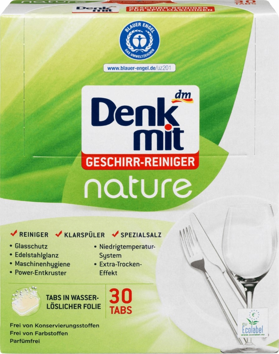 

Denkmit Nature Tabletki Do Zmywarki Eko 30 szt Bio