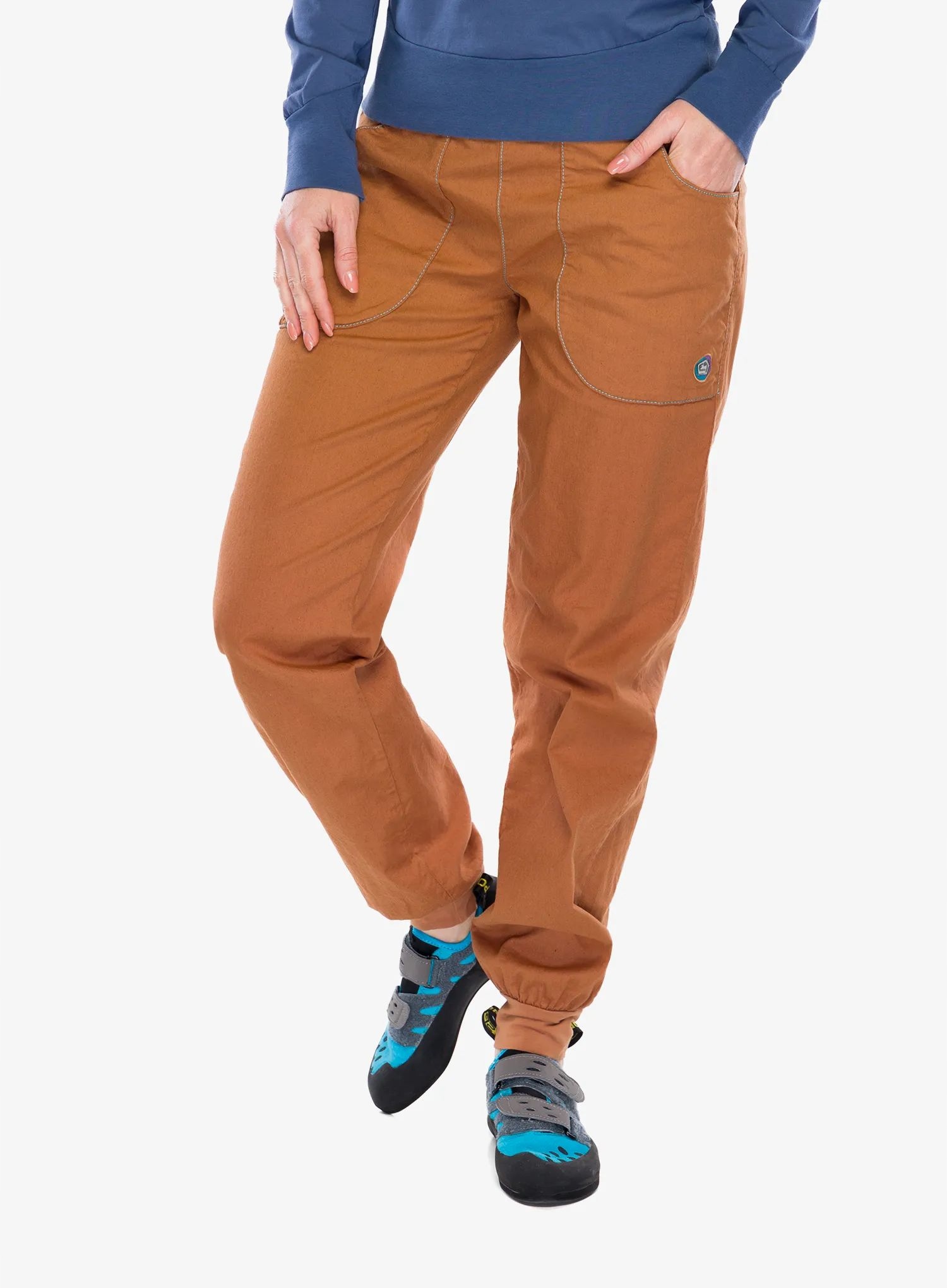 Dámské lezecké kalhoty E9 Aria cocoa Xs