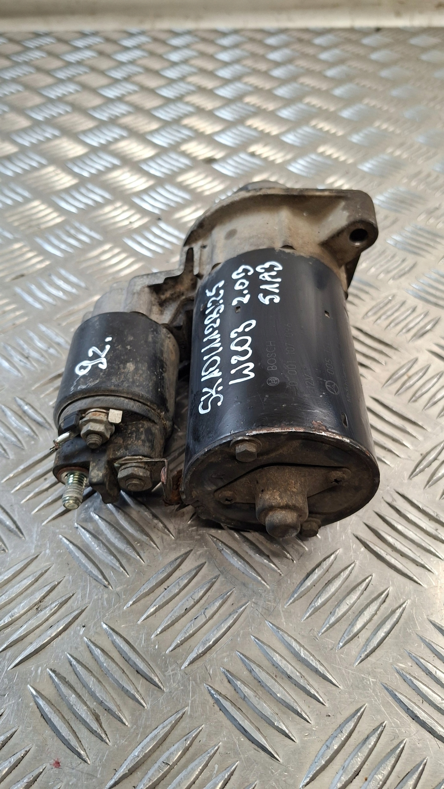 starter 9z. MERCEDES W203 2.0B