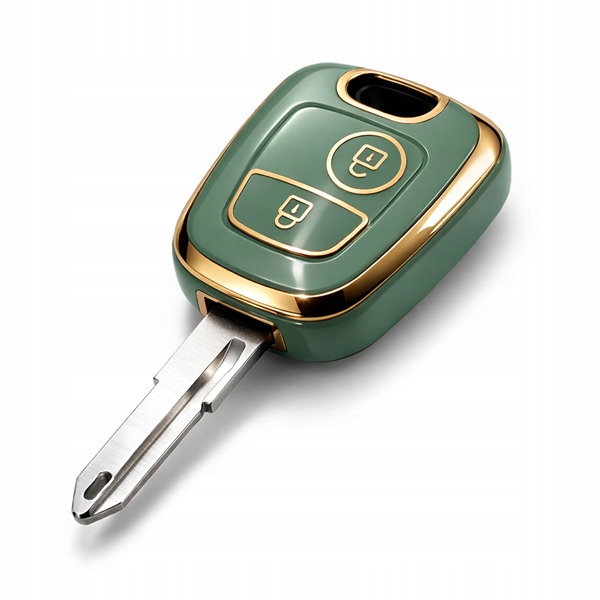 Etui Tpu Na Kluczyk Do Samochodu Pokrowiec Do Citroen Peugeot Zielone