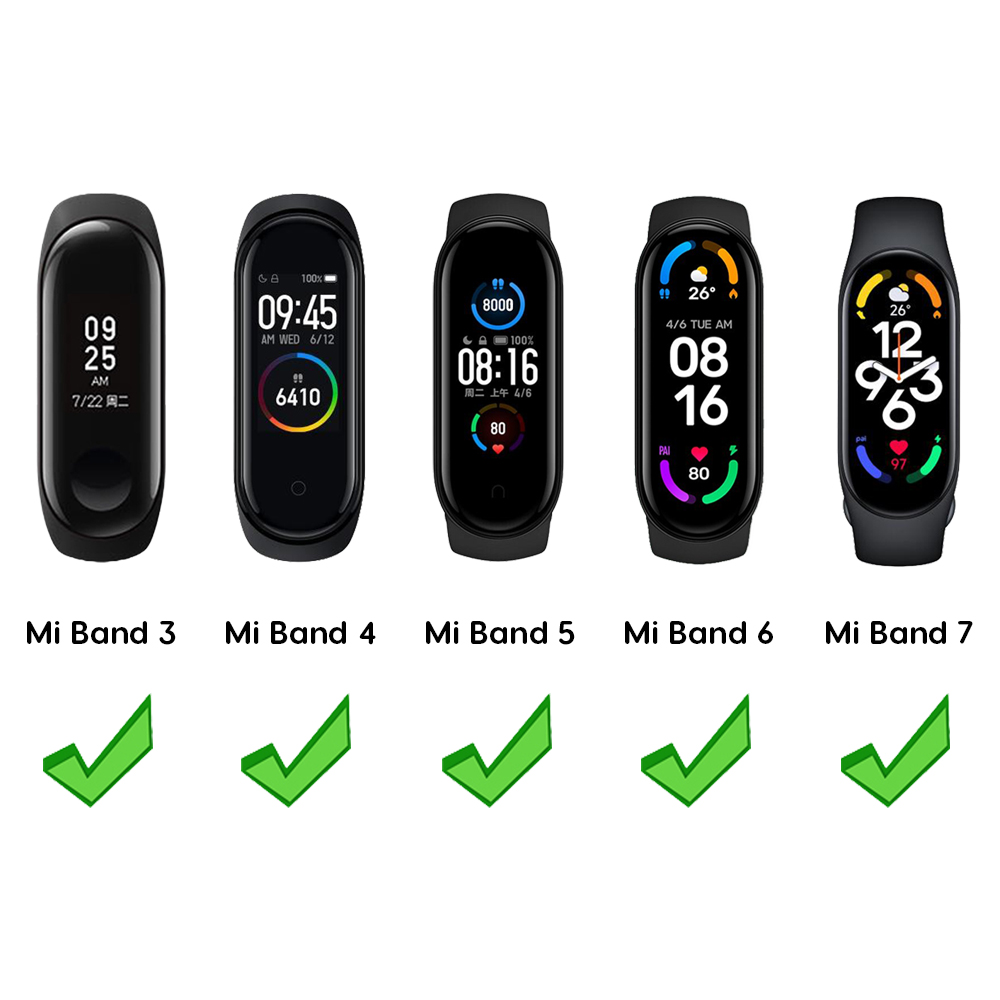 Pasek opaska z klamrą Vanfone do Xiaomi Mi Band 3/4/5/6/7 | 20 KOLORÓW Kod producenta VANAX40008