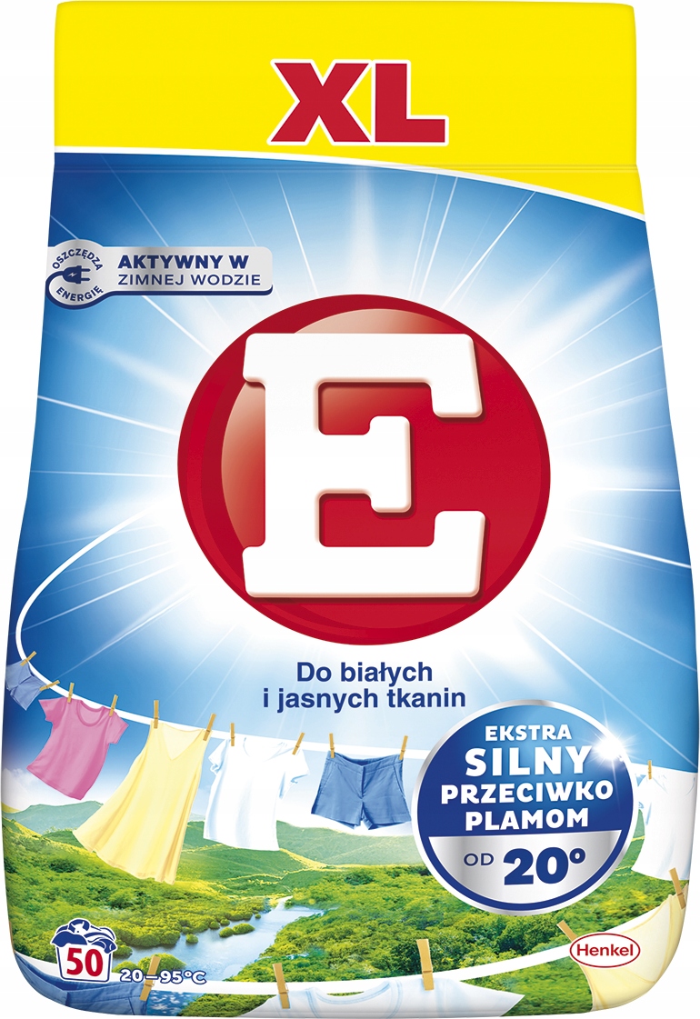 

Proszek do prania białego E 3kg 50 prań