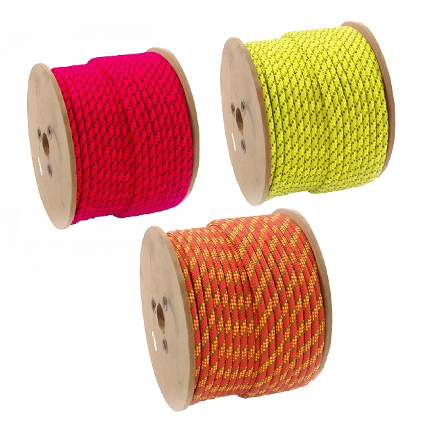 2x Polypropylenové Pletené Lanko 14MM Ppf 50MB 50.0 Mb Lpp 14 50